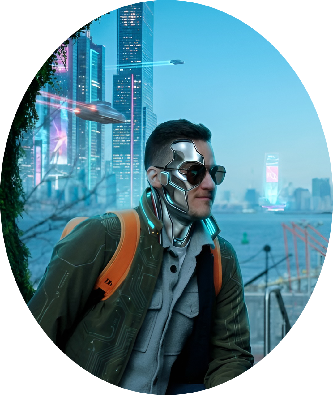 AI Generated Portrait Photo of Žak Šilih