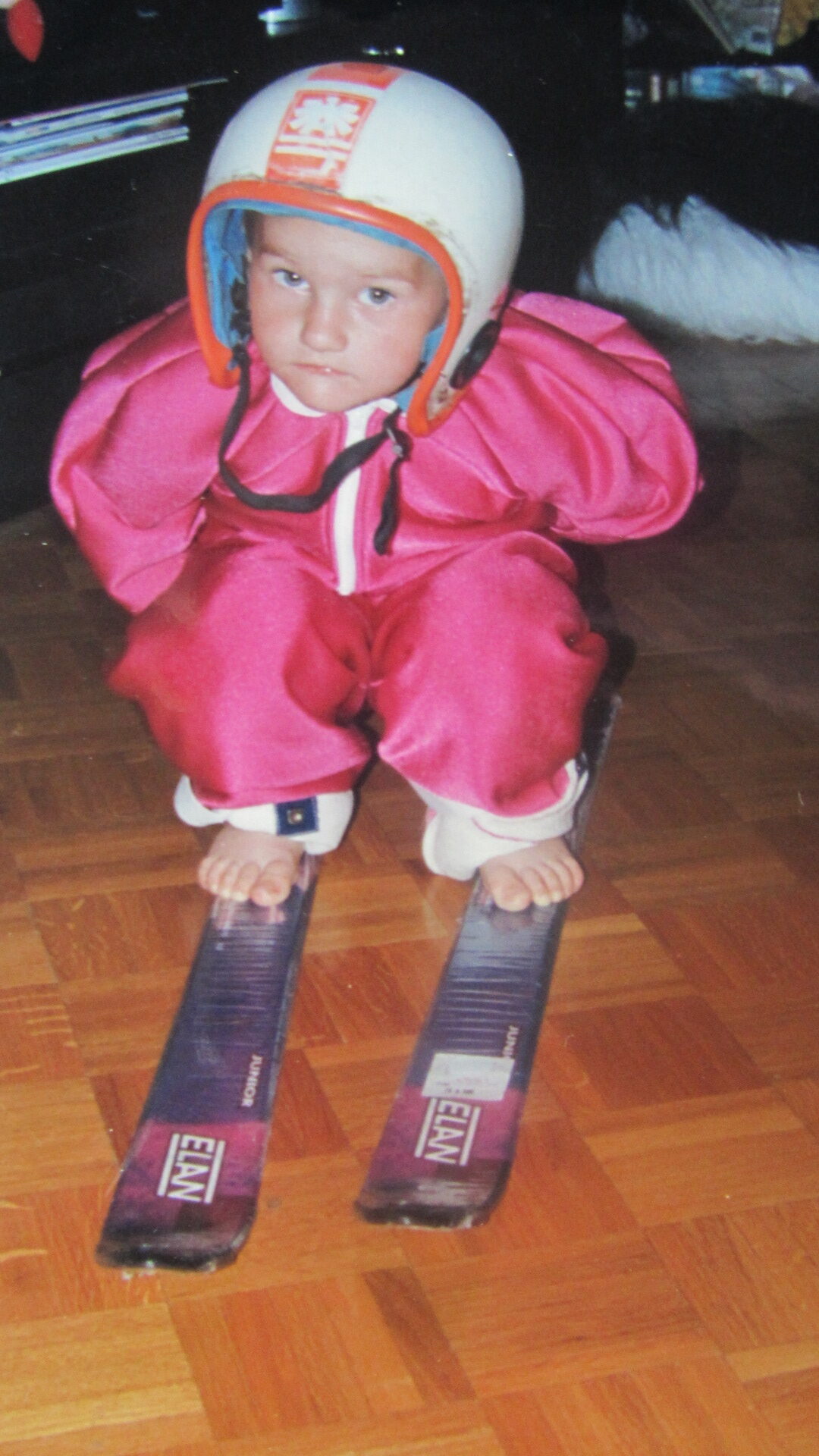 Ski jumping beginnings